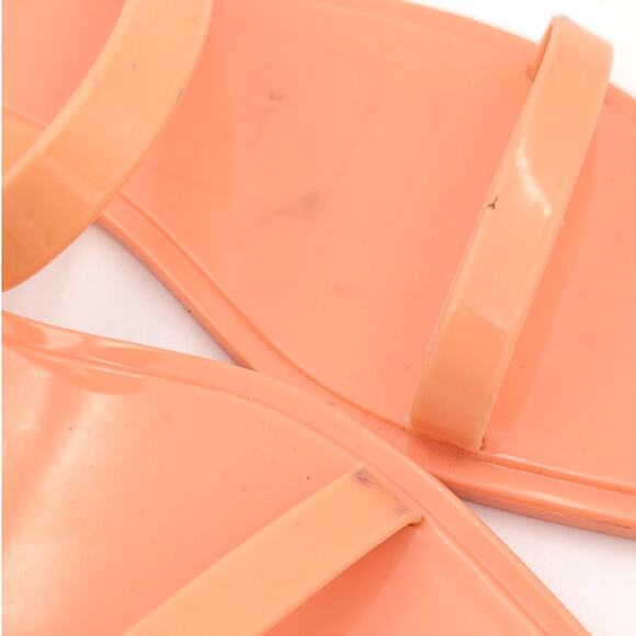 DV by Dolce Vita Sunshine Casual Flat Sandal Women's Melon Size US6 EU37 - Picture 7 of 10